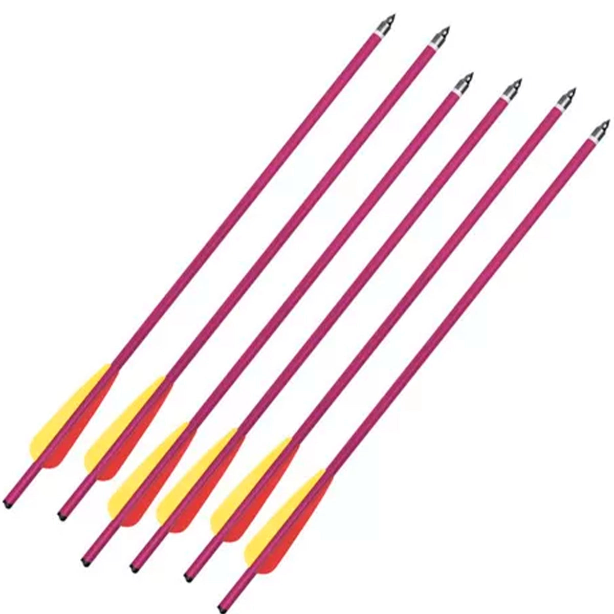 Flecha 6UN MK 16P Alumínio Vermelho