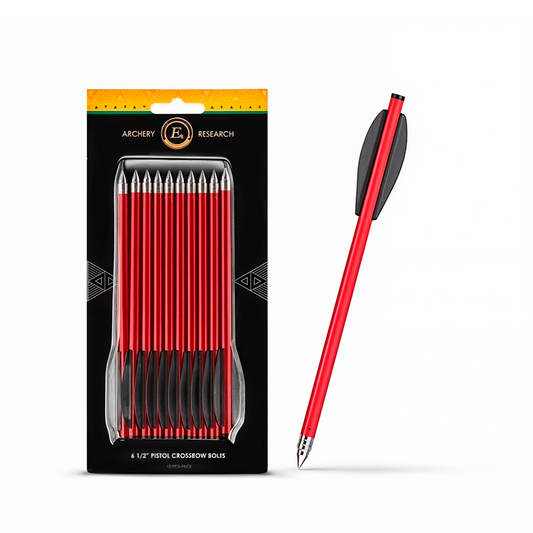 6 1/2 Aluminum Bolt Red/10 Pack (ek)