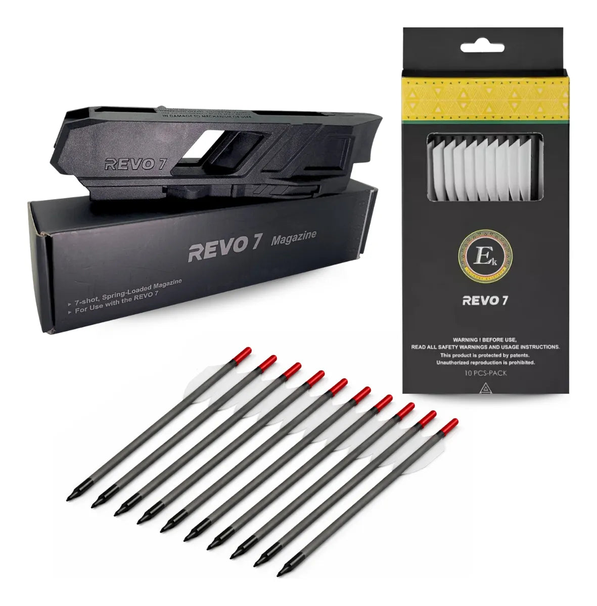 Kit Magazine Revo 7 + Flechas Ek