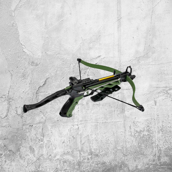 Balestra Recurva Tipo Pistola Man Kung Alligator  80 Libras