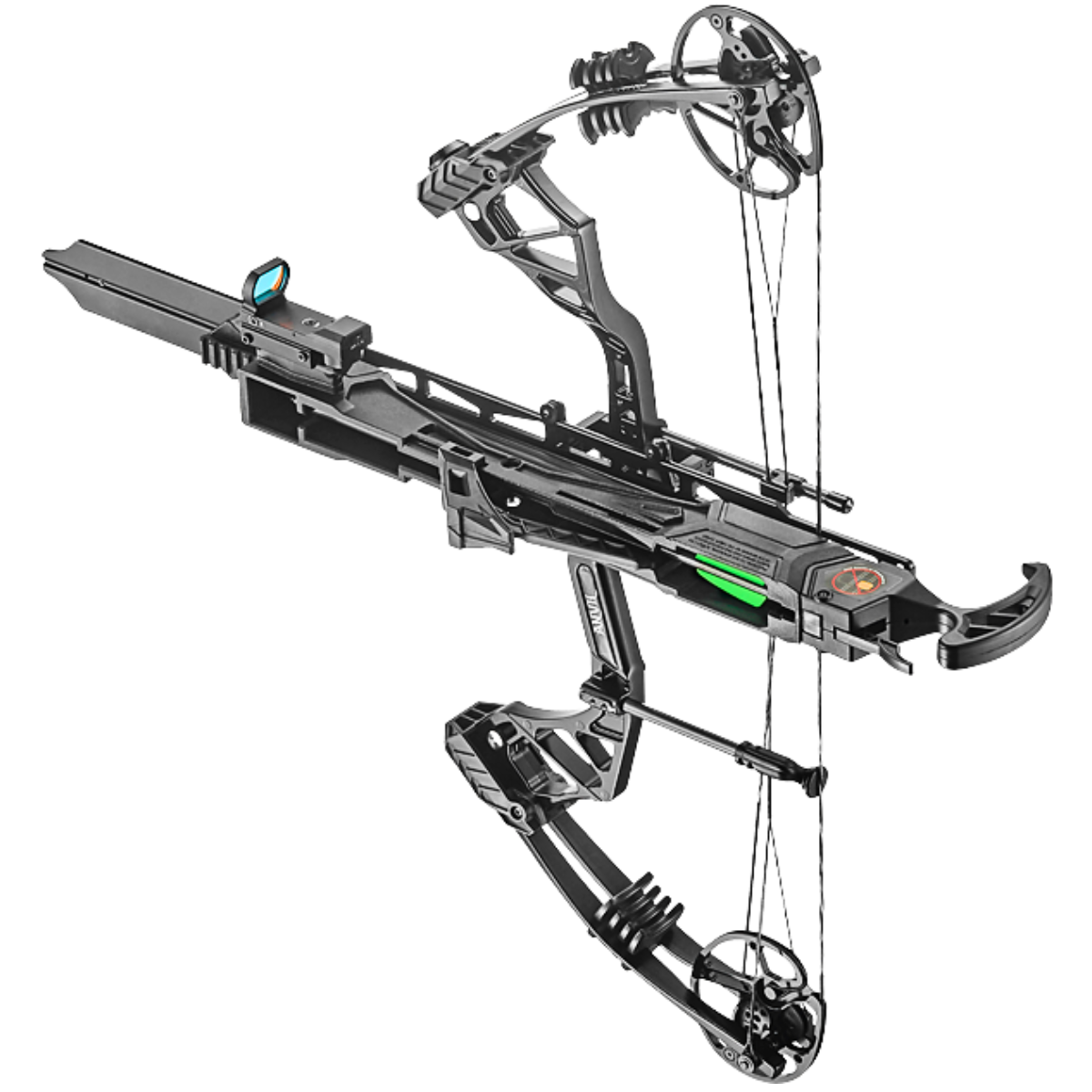 Arco Whipshot Ek Archery Sistema Com Magazine Preto Destro